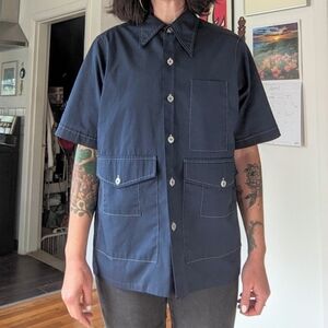 Vintage Dior Oversized Pocket Shirt